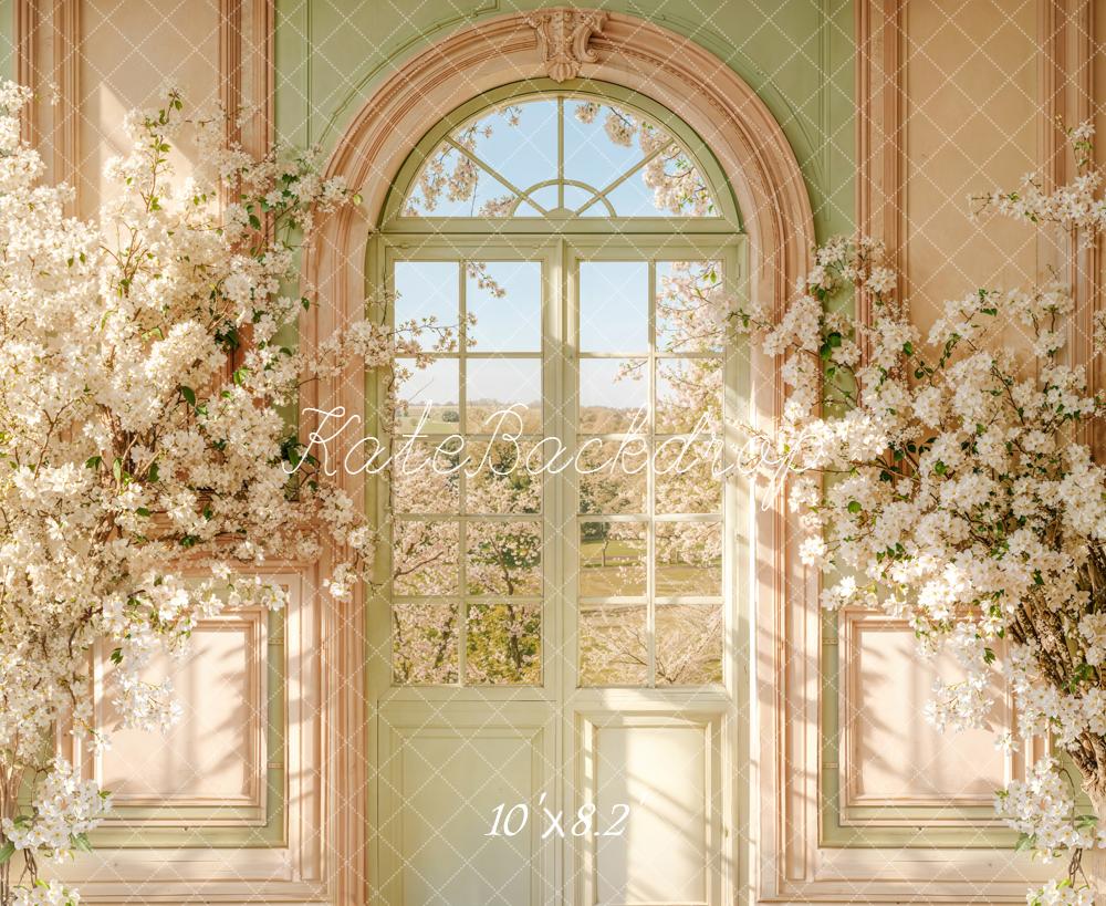 Kate Printemps Fleurs Arbre Porte Toile de fond conçue par Emetselch - Kate Backdrop FR