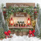 Kate Noël Chocolat Chaud Sapins Neige Toile de fond conçue par Emetselch - Kate Backdrop FR