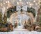 Kate Noël Arche Sapin Lumière Toile de fond en Laine conçue par Emetselch - Kate Backdrop FR