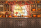 Kate Automne Cuisine Citrouilles Fenêtre Toile de fond conçue par Emetselch