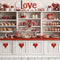 Kate Saint Valentin Desserts Gâteaux Toile de fond conçue par Emetselch