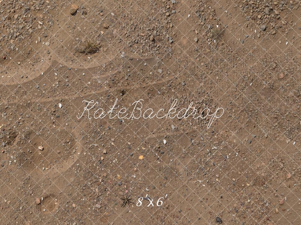 Kate Sol Sable Gravier Brun Sol Toile de fond conçue par kate image - Kate Backdrop FR