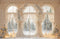 Kate Hiver Fenêtre Sapin Bougies Toile de fond en Laine conçue par Emetselch - Kate Backdrop FR
