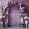Kate Arc Floral Vases Violet Portrait Toile de fond conçue par Emetselch