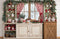 Kate Noël Fenêtre Cuisine Rustique Toile de fond en Laine conçue par Emetselch - Kate Backdrop FR