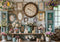 Kate Conte de fées Fleurs Horloge Cadres Toile de fond conçue par Mini MakeBelieve