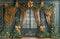 Kate Noël Rideaux Sapins Guirlandes Toile de fond en Laine conçue par Emetselch - Kate Backdrop FR