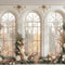 Kate Mariage Arche Fleurs Ornements Toile de fond conçue par Emetselch - Kate Backdrop FR