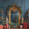 Kate Noël Sapins Présents Miroir Mur Rétro Toile de fond conçue par Emetselch - Kate Backdrop FR