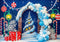 PROMO Kate Noël Bonbons Neige Cadeaux Ballons Toile de fond conçue par Patty Roberts