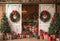 Kate Noël Grange Porte Cadeaux Rustique Toile de fond conçue par Emetselch - Kate Backdrop FR
