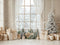 Kate Noël Fenêtre Cadeaux Sapin Toile de fond en Laine conçue par Emetselch - Kate Backdrop FR