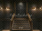 Kate Escalier Mur Matelassé Lumières Toile de fond conçue par Mini MakeBelieve
