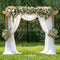 Kate Mariage Arche Fleurs Verdure Toile de fond conçue par Emetselch