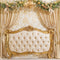 Kate Sapin de Noël Tête de lit Cadeaux Doré Toile de fond conçue par Emetselch - Kate Backdrop FR