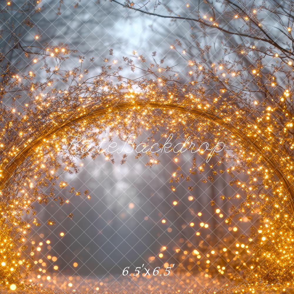 Kate Arc Branches Lumières Dorées Toile de fond conçue par Mini MakeBelieve - Kate Backdrop FR