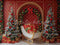 Kate Noël Arche Cadeaux Traîneau Rouge Toile de fond conçue par Mini MakeBelieve