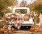 Kate Automne Camion Foins Citrouilles Toile de fond en Polar conçue par Emetselch - Kate Backdrop FR