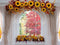 Kate Automne Arche Tournesols Fenêtre Toile de fond conçue par Mini MakeBelieve - Kate Backdrop FR