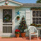 Kate Noël Maison Sapin Extérieur Toile de fond conçue par Mini MakeBelieve - Kate Backdrop FR