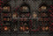 Kate Bibliothèque Gothique Roses Halloween Toile de fond conçue par Ashley Paul