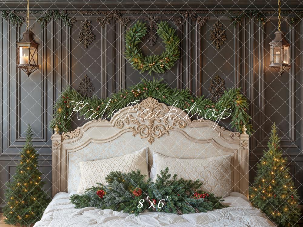 Kate Noël Chambre Tête de lit Vintage Toile de fond en Laine conçue par Emetselch - Kate Backdrop FR