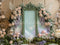 Kate Fée Cadre Fleurs Champignons Toile de fond conçue par Mini MakeBelieve - Kate Backdrop FR
