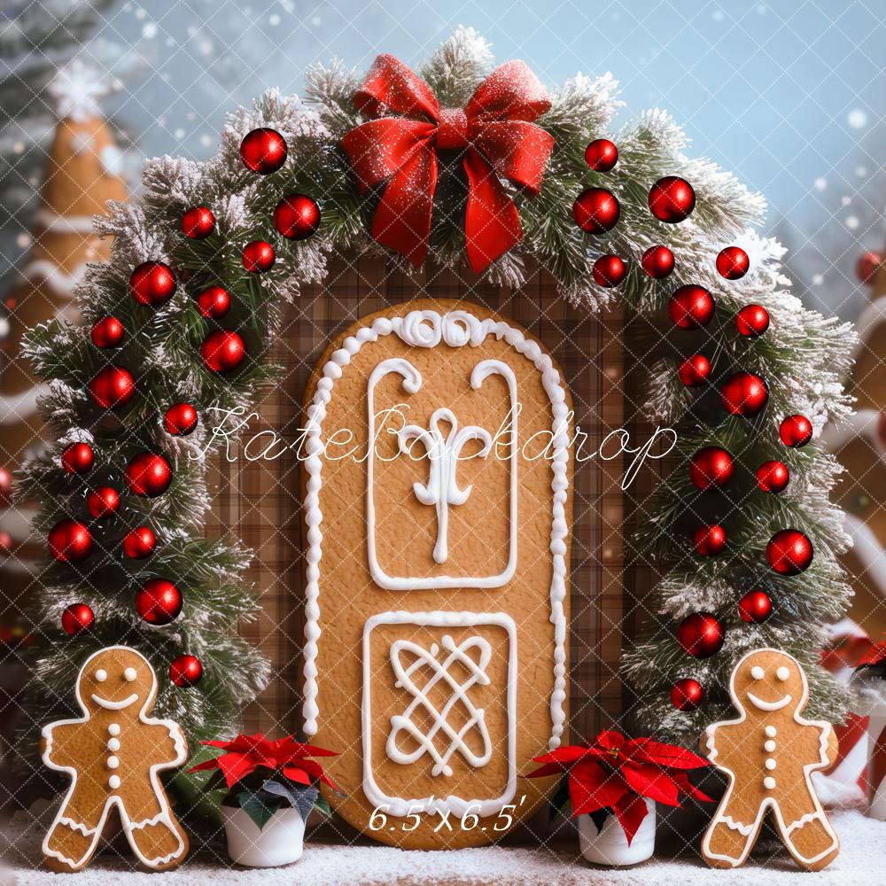 Kate Noël Biscuit Pain d'Épice Arche Toile de fond conçue par Mini MakeBelieve - Kate Backdrop FR