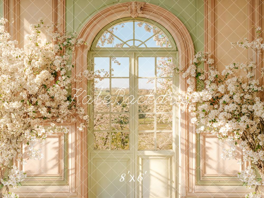 Kate Printemps Fleurs Arbre Porte Toile de fond conçue par Emetselch - Kate Backdrop FR