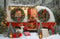 Kate Noël Camping-car Forêt Neige Toile de fond en Laine conçue par Emetselch