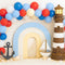 Kate Anniversaire Marin Phare Bateau Ballons Toile de fond conçue par Mini MakeBelieve - Kate Backdrop FR