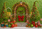 Kate Noël Bonbons Cadeaux Porte Boules Toile de fond conçue par Ashley Paul - Kate Backdrop FR