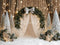Kate Noël Arche Neige Lumière Toile de fond en Laine conçue par Emetselch - Kate Backdrop FR