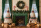 Kate Noël Cheminée Sapin Cadeaux Toile de fond conçue par Emetselch - Kate Backdrop FR
