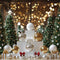 Kate Sapins de Noël Boules Bokeh Cadeaux Toile de fond conçue par Mini MakeBelieve