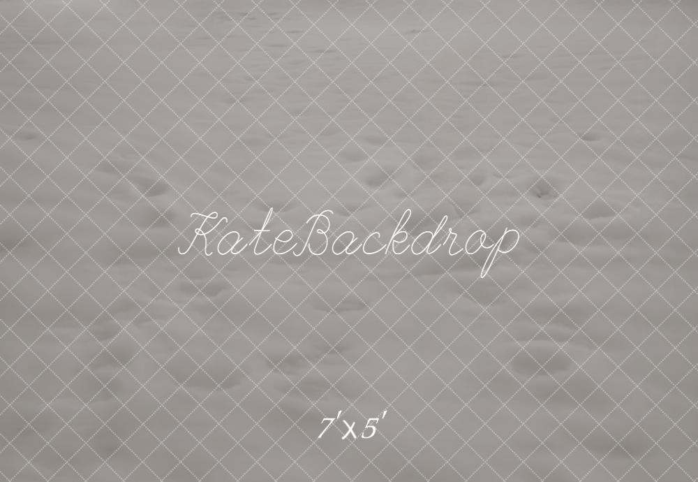 Kate Neige Gris Texture Sol Toile de fond conçue par Kate Image - Kate Backdrop FR