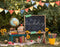 Kate Scolaire Tableau Noir Livres Toile de fond en Laine conçue par Emetselch - Kate Backdrop FR