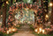 Kate Saint Valentin Fleurs Lanternes Forêt Toile de fond conçue par Emetselch