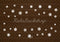 Kate Hiver Flocons Bois Marron Sol Toile de fond conçue par Mini MakeBelieve