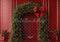 Kate Noël Arche Boules Décors Rouge Toile de fond conçue par Mini MakeBelieve