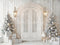Kate Noël Sapins Blanc Porte Cadeaux Toile de fond conçue par Emetselch