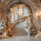 Kate Noël Escaliers Arche Cadeaux Toile de fond conçue par Emetselch - Kate Backdrop FR