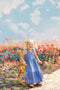Kate Sweep Mur-à-Sol Printemps Champ Plante Fleur Toile de fond conçue par Laura Bybee - Kate Backdrop FR