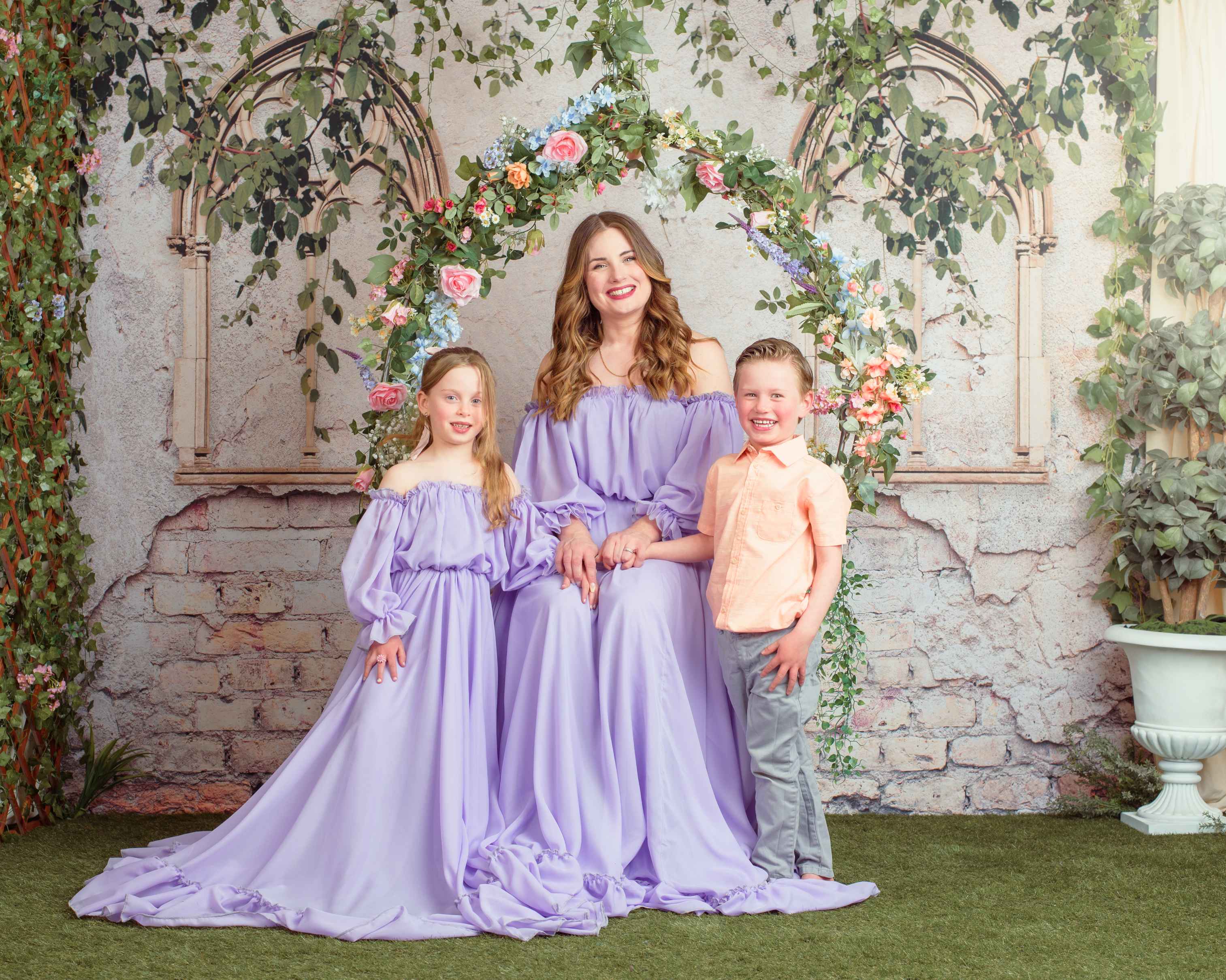 Kate Mur de briques Été Verdure Toile de fond pour la photographie - Kate Backdrop FR