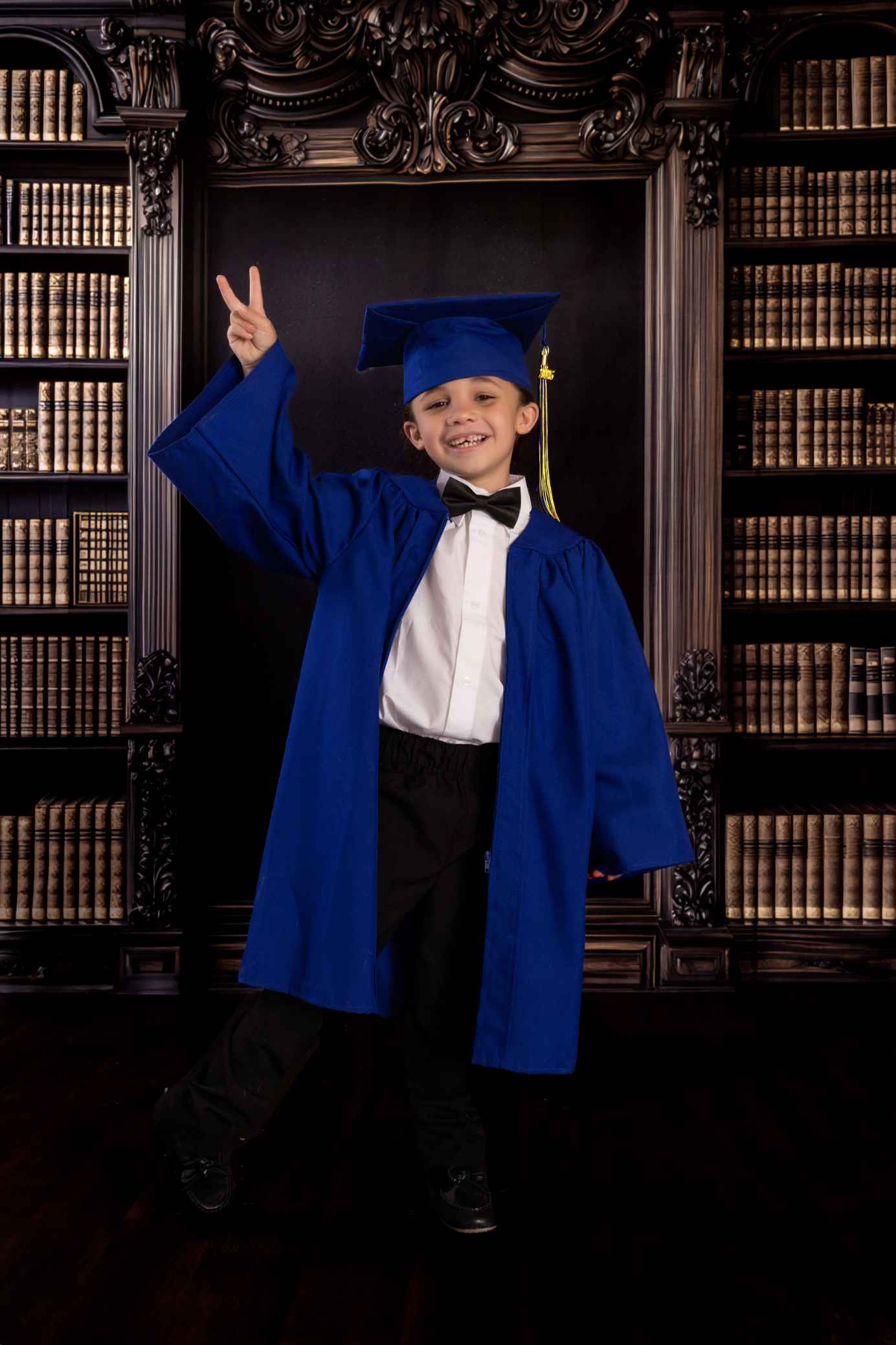 Kate Scolaire Tableau noir Étagère à livres Toile de fond conçue par Mini MakeBelieve - Kate Backdrop FR