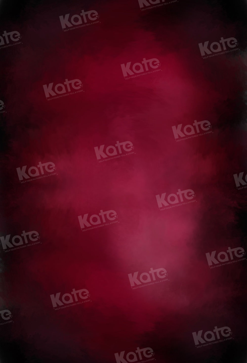 Kate Abstrait Rouge Rose Foncé Toile de fond pour la photographie - Kate Backdrop FR