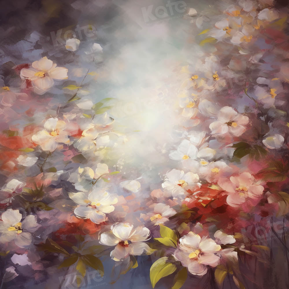 Kate Floraison Beaux-Arts Floral Toile de fond Conçu par GQ