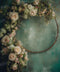 Kate Beaux-Arts Arche florale Vert Toile de fond pour la photographie - Kate Backdrop FR