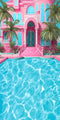 Kate Balayage Été Piscine Rêve de poupée Toile de fond conçu par Ashley Paul - Kate Backdrop FR
