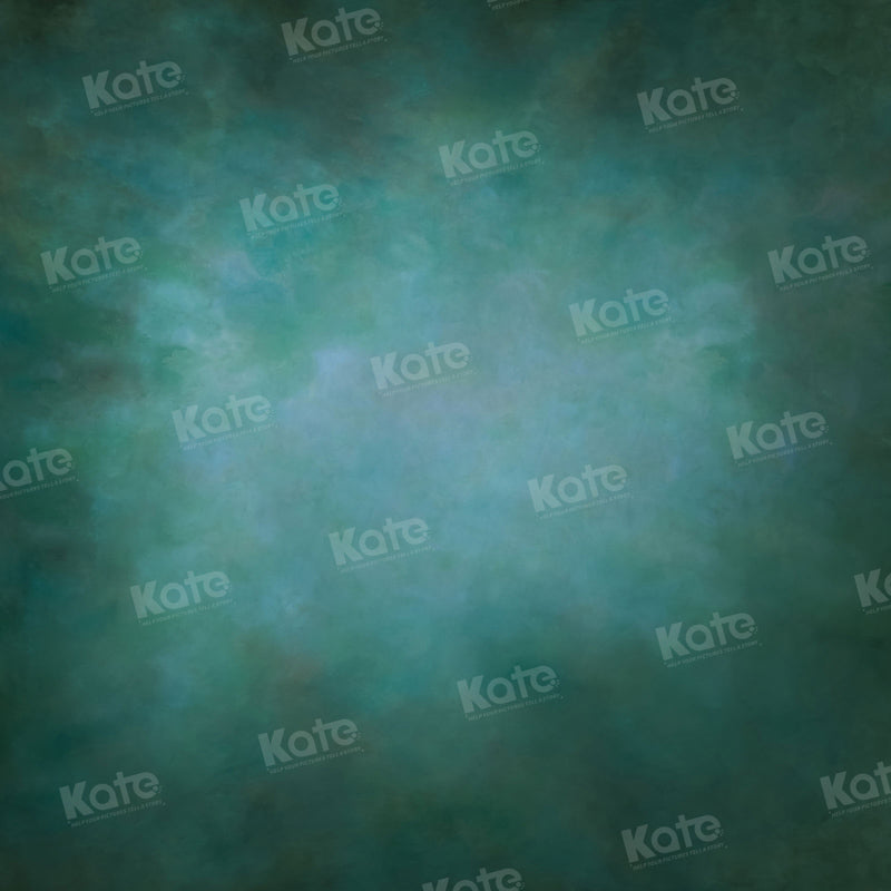 Kate Abstrait Vert Bleu Toile de fond pour la photographie